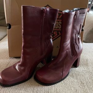 Women’s Harley-Davidson Scorch Twin Zip Flame Boot